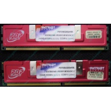 Память 512Mb (2x256Mb) DDR-1 533MHz Patriot PEP2563200+XBL (Малаховка)