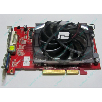 Б/У видеокарта 1Gb ATI Radeon HD4670 AGP PowerColor R73KG 1GBK3-P (Малаховка)