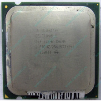 Процессор Intel Celeron D 336 (2.8GHz /256kb /533MHz) SL8H9 s.775 (Малаховка)